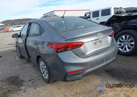 2020 Hyundai Accent Se from USA, damaged, VIN 3KPC24A61LE099697